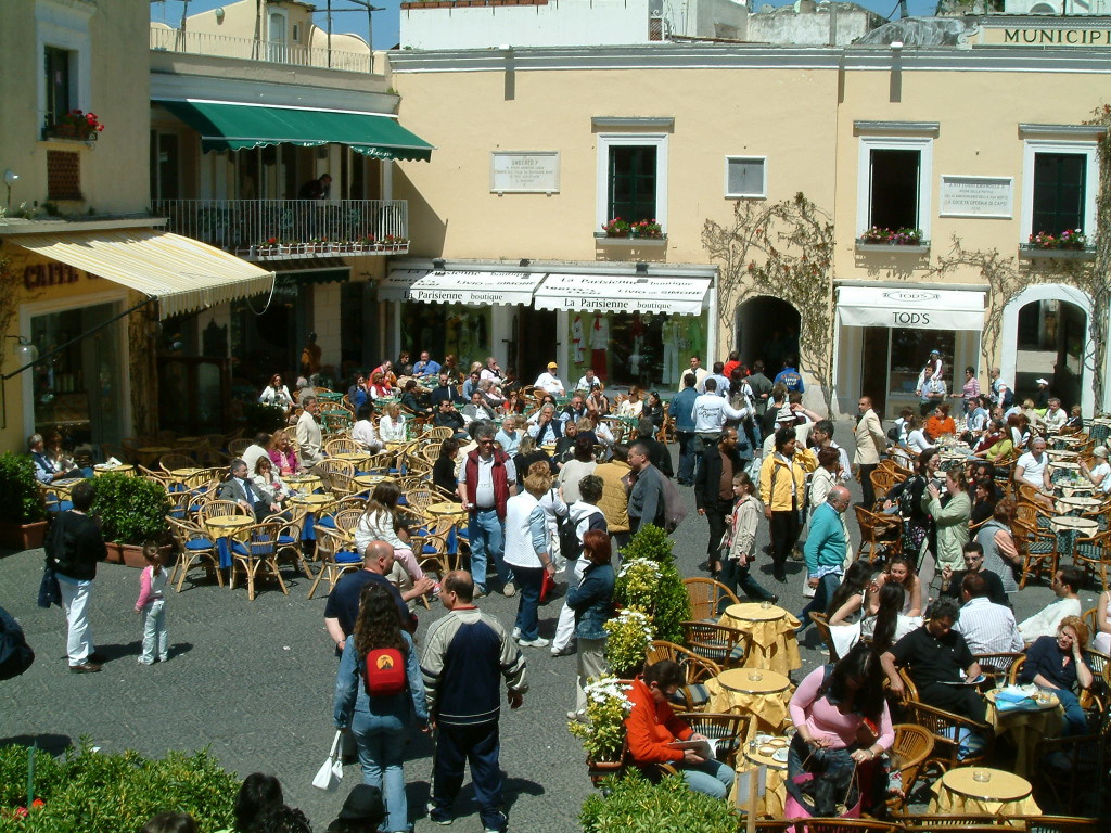 Piazzetta in Capri
